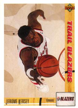 #277 Jerome Kersey - Portland Trail Blazers - 1991-92 Upper Deck Basketball