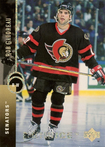 #277 Rob Gaudreau - Ottawa Senators - 1994-95 Upper Deck Hockey - Electric Ice