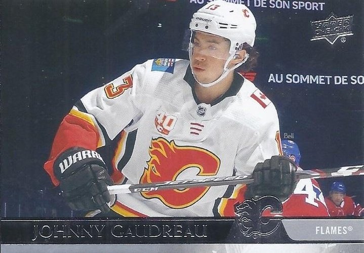 #277 Johnny Gaudreau - Calgary Flames - 2020-21 Upper Deck Hockey