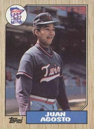 #277 Juan Agosto - Minnesota Twins - 1987 Topps Baseball