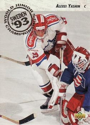 #277 Alexei Yashin - Russia - 1993-94 Upper Deck Hockey
