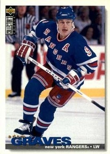 #277 Adam Graves - New York Rangers - 1995-96 Collector's Choice Hockey