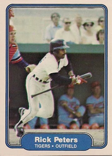 #277 Rick Peters - Detroit Tigers - 1982 Fleer Baseball
