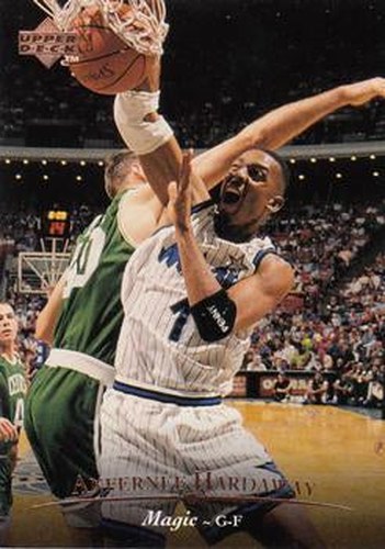 #277 Anfernee Hardaway - Orlando Magic - 1995-96 Upper Deck Basketball