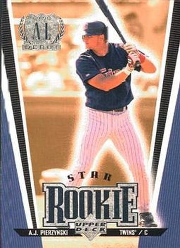 #277 A.J. Pierzynski - Minnesota Twins - 1999 Upper Deck Baseball