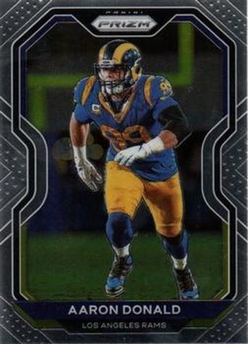 #277 Aaron Donald - Los Angeles Rams - 2020 Panini Prizm Football