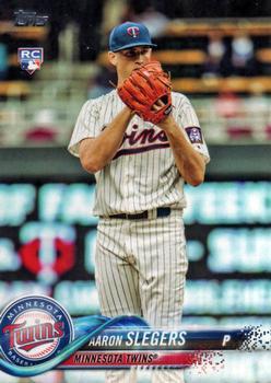 #277 Aaron Slegers - Minnesota Twins - 2018 Topps Baseball