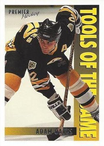 #277 Adam Oates - Boston Bruins - 1994-95 Topps Premier Hockey