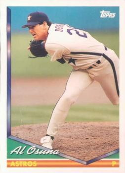 #277 Al Osuna - Houston Astros - 1994 Topps Baseball