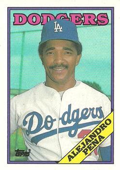 #277 Alejandro Pena - Los Angeles Dodgers - 1988 Topps Baseball
