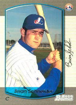 #277 Brian Schneider - Montreal Expos - 2000 Bowman Baseball
