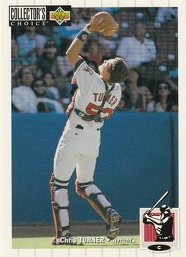 #277 Chris Turner - California Angels - 1994 Collector's Choice Baseball