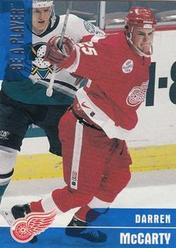 #277 Darren McCarty - Detroit Red Wings - 1999-00 Be a Player Memorabilia Hockey