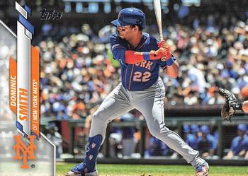 #277 Dominic Smith - New York Mets - 2020 Topps Baseball