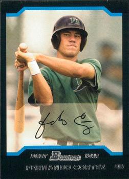 #277 Fernando Cortez - Tampa Bay Devil Rays - 2004 Bowman Baseball