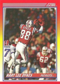 #277 Hart Lee Dykes - New England Patriots - 1990 Score Football