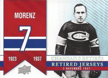 #277 Howie Morenz - Montreal Canadiens - 2008-09 Upper Deck Montreal Canadiens Centennial Hockey