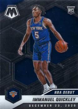 #277 Immanuel Quickley - New York Knicks - 2020-21 Panini Mosaic Basketball