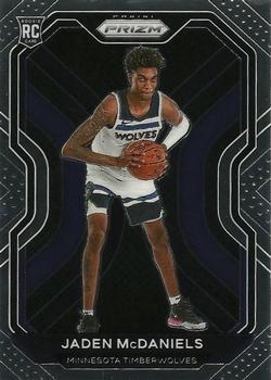 #277 Jaden McDaniels - Minnesota Timberwolves - 2020-21 Panini Prizm Basketball