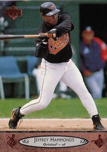 #277 Jeffrey Hammonds - Baltimore Orioles - 1996 Upper Deck Baseball