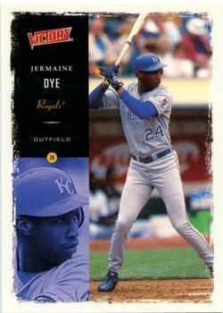 #277 Jermaine Dye - Kansas City Royals - 2000 Upper Deck Victory Baseball