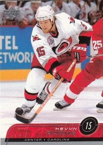 #277 Kevyn Adams - Carolina Hurricanes - 2002-03 Upper Deck Hockey
