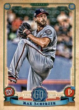 #277 Max Scherzer - Washington Nationals - 2019 Topps Gypsy Queen Baseball