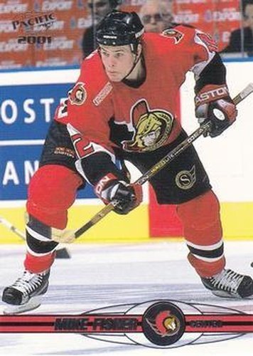 #277 Mike Fisher - Ottawa Senators - 2000-01 Pacific Hockey