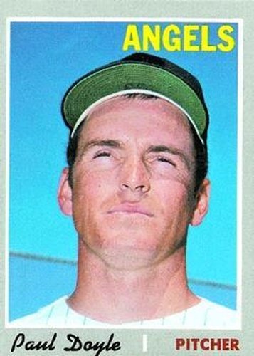 #277 Paul Doyle - California Angels - 1970 Topps Baseball