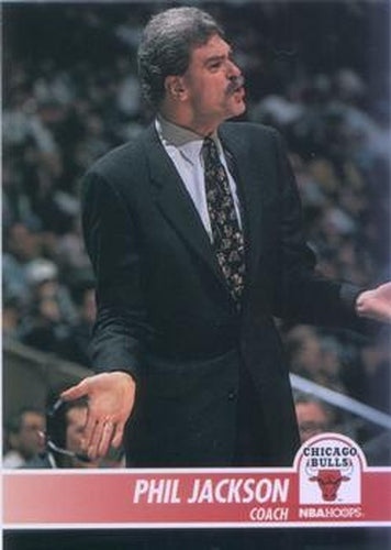 #277 Phil Jackson - Chicago Bulls - 1994-95 Hoops Basketball