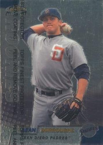 #277 Sean Burroughs - San Diego Padres - 1999 Finest Baseball