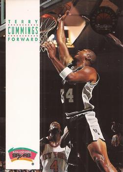 #277 Terry Cummings - San Antonio Spurs - 1993-94 SkyBox Premium Basketball