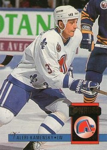 #277 Valeri Kamensky - Quebec Nordiques - 1993-94 Donruss Hockey
