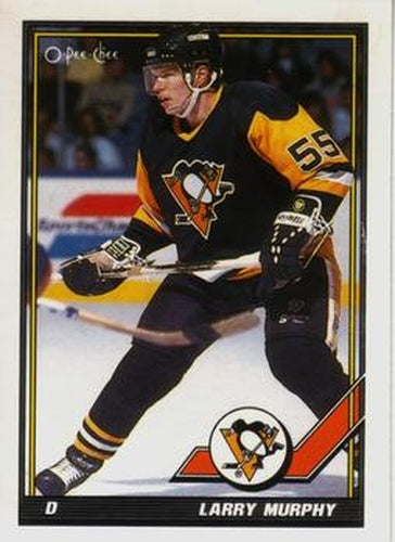 #277 Larry Murphy - Pittsburgh Penguins - 1991-92 O-Pee-Chee Hockey