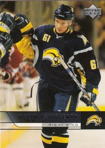 #277 Maxim Afinogenov - Buffalo Sabres - 2006-07 Upper Deck Hockey