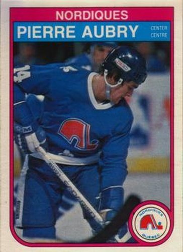 #277 Pierre Aubry - Quebec Nordiques - 1982-83 O-Pee-Chee Hockey