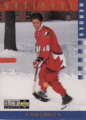 #277 Nancy Drolet - Canada - 1997-98 Collector's Choice Hockey
