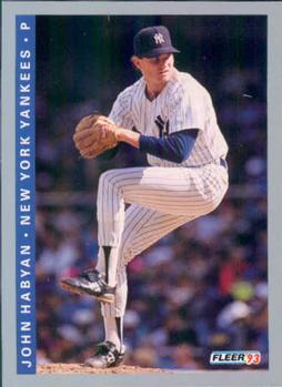 #277 John Habyan - New York Yankees - 1993 Fleer Baseball
