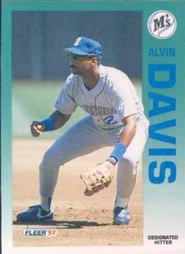 #277 Alvin Davis - Seattle Mariners - 1992 Fleer Baseball
