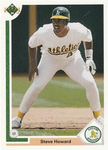 #277 Steve Howard - Oakland Athletics - 1991 Upper Deck Baseball
