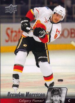 #277 Brendan Morrison - Calgary Flames - 2010-11 Upper Deck Hockey