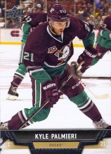 #277 Kyle Palmieri - Anaheim Ducks - 2013-14 Upper Deck Hockey