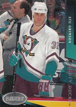 #277 Stu Grimson - Anaheim Mighty Ducks - 1993-94 Parkhurst Hockey