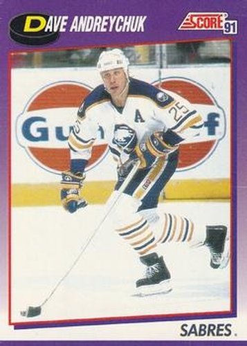 #277 Dave Andreychuk - Buffalo Sabres - 1991-92 Score American Hockey