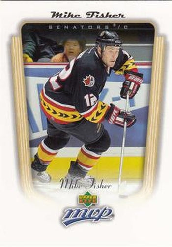 #278 Mike Fisher - Ottawa Senators - 2005-06 Upper Deck MVP Hockey