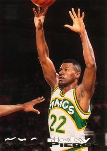 #278 Ricky Pierce - Seattle SuperSonics - 1993-94 Stadium Club Basketball
