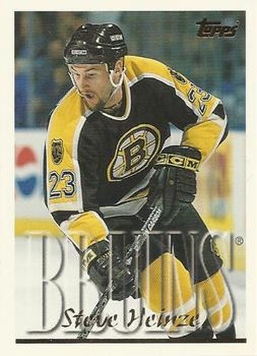 #278 Steve Heinze - Boston Bruins - 1995-96 Topps Hockey