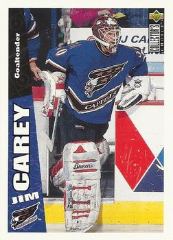#278 Jim Carey - Washington Capitals - 1996-97 Collector's Choice Hockey