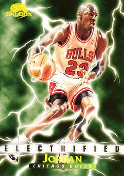 #278 Michael Jordan - Chicago Bulls - 1995-96 SkyBox Premium Basketball