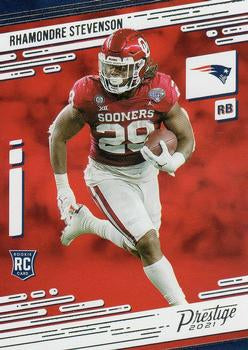 #278 Rhamondre Stevenson - New England Patriots - 2021 Panini Prestige Football